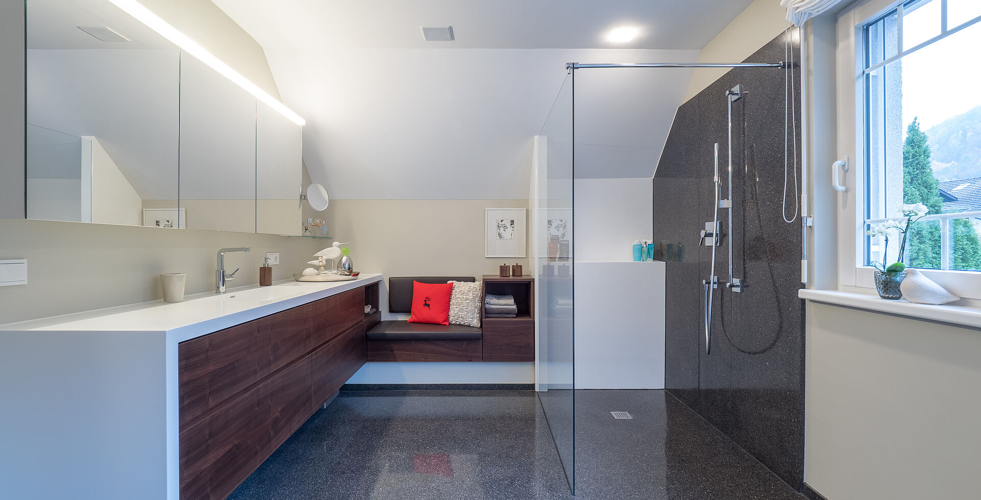 Badezimmer Privathaus 
